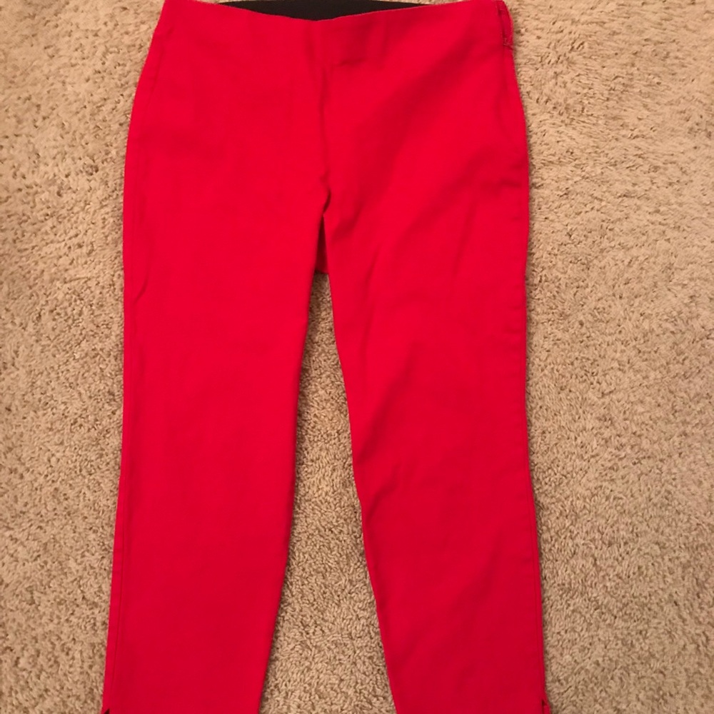 Old navy red dress pants